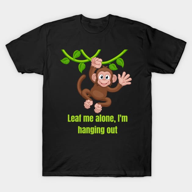 Funny Funky Monkey T-Shirt by Bennybest